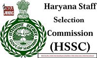 HSSC Haryana Online Form