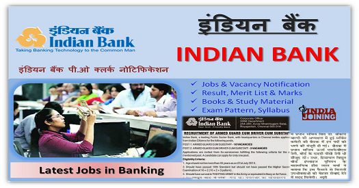 Indian Bank PO Recruitment