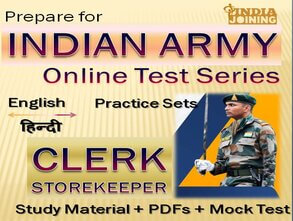 Indian Army Clerk Test Series